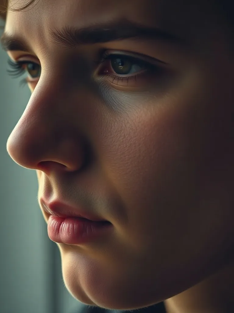 Close up of a person